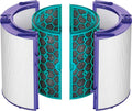 Dyson Genuine Air Purifier Replacement Filter (Hp04, Tp04, Dp04,) 360° Glass Hepa And Activated Carbon Filter - Purple/White