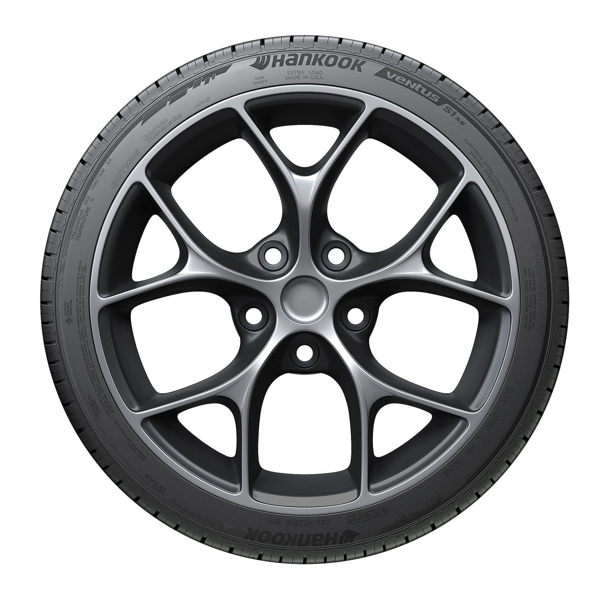 Hankook Ventus S1 As (H125) Uhp 245/35Zr21 96Y Xl Passenger Tire