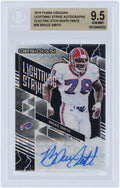 Bruce Smith Buffalo Bills Autographed 2018 Panini Obsidian White Finite #Ls-36 #1/1 Bgs Authenticated 9.5 Card - Fanatics Authentic Certified