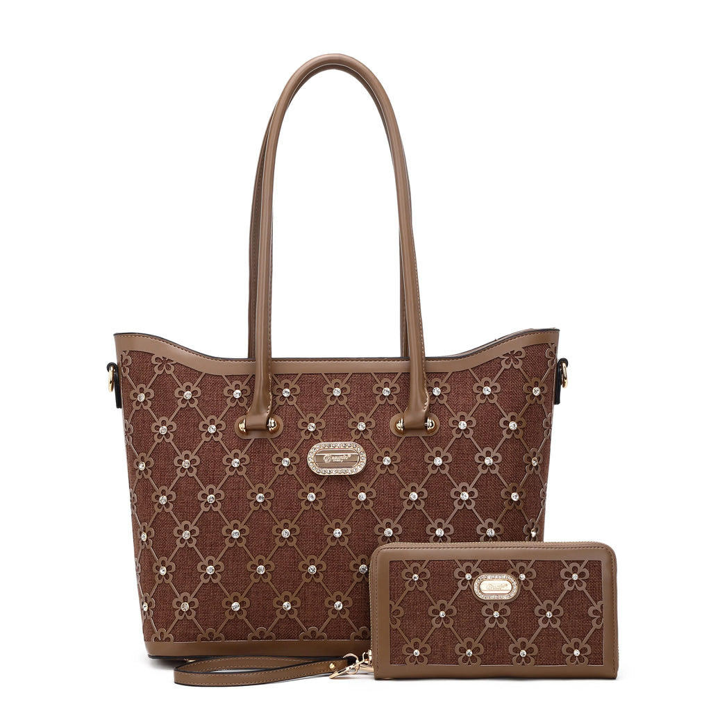 & Wildflower Work Tote 3D Travel
