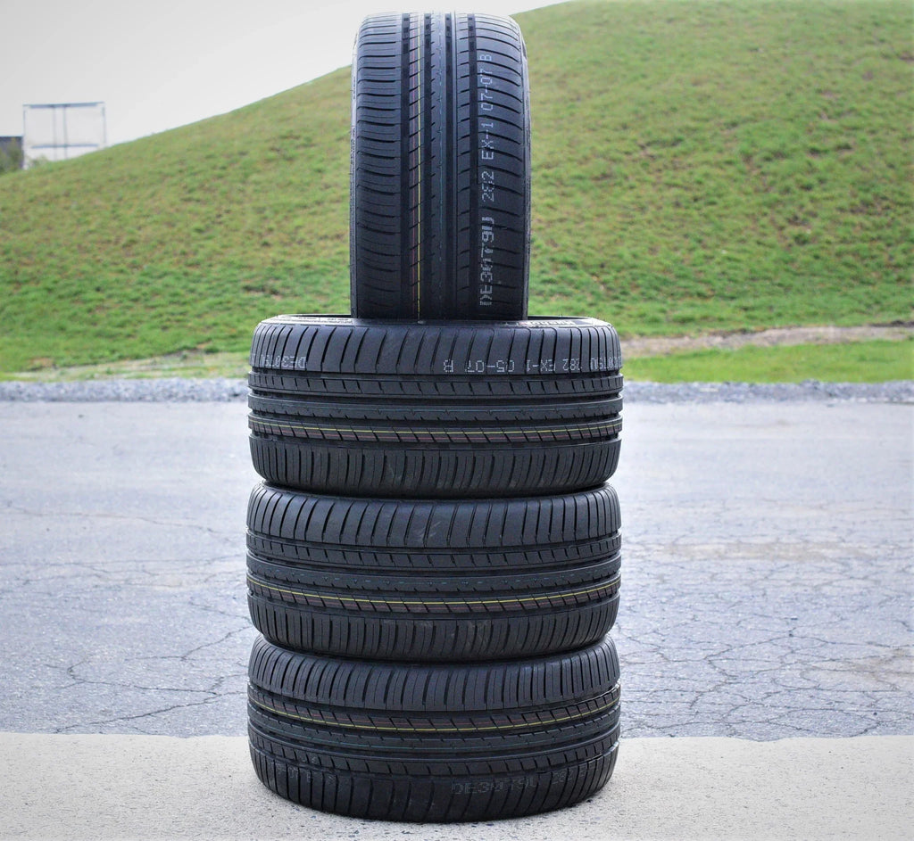 Pair Of 2 (Two) Cosmo Muchomacho 235/35Zr19 235/35R19 91Y Xl All Season Performance Tires Fits: 2018-23 Honda Civic Sport Touring, 2016-18 Ford Focus Rs