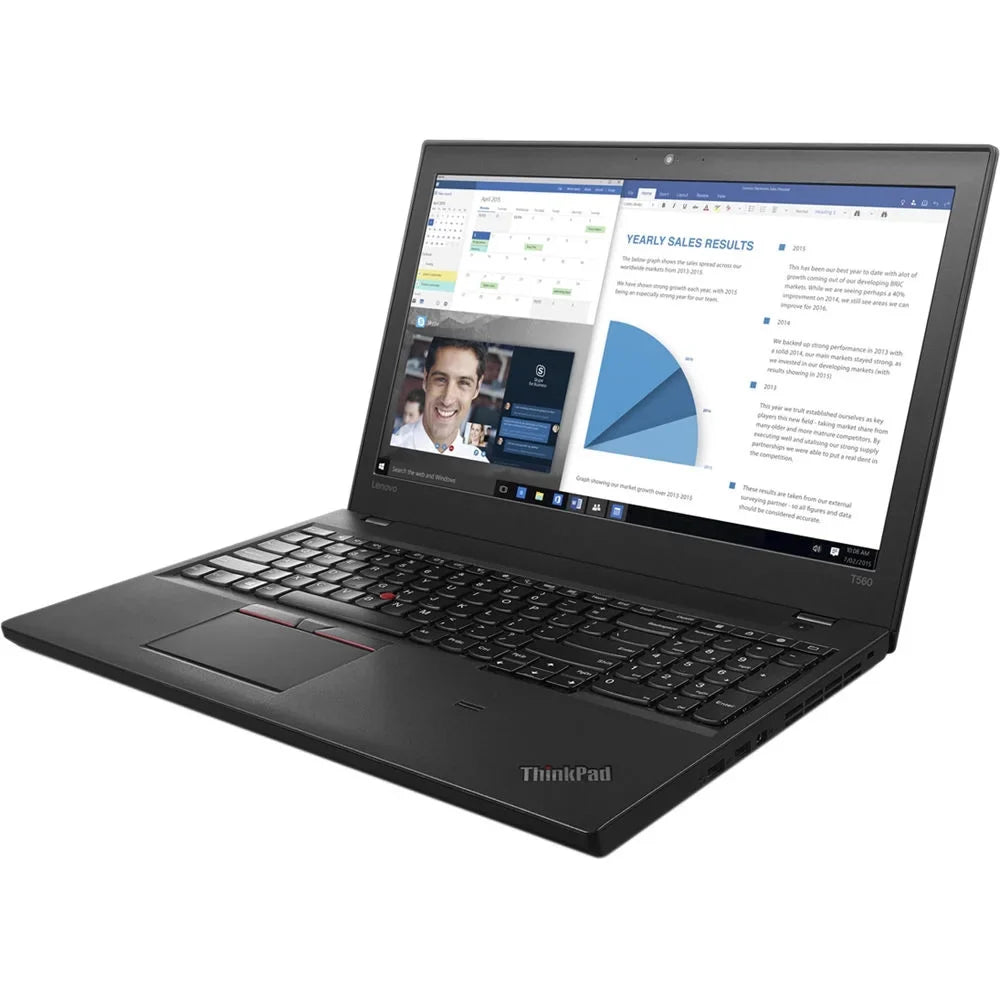 Restored Lenovo Thinkpad T560 Notebook Intel Core I5 2.40 Ghz 16 Gb Ram 512 Gb Ssd W10P (Refurbished)