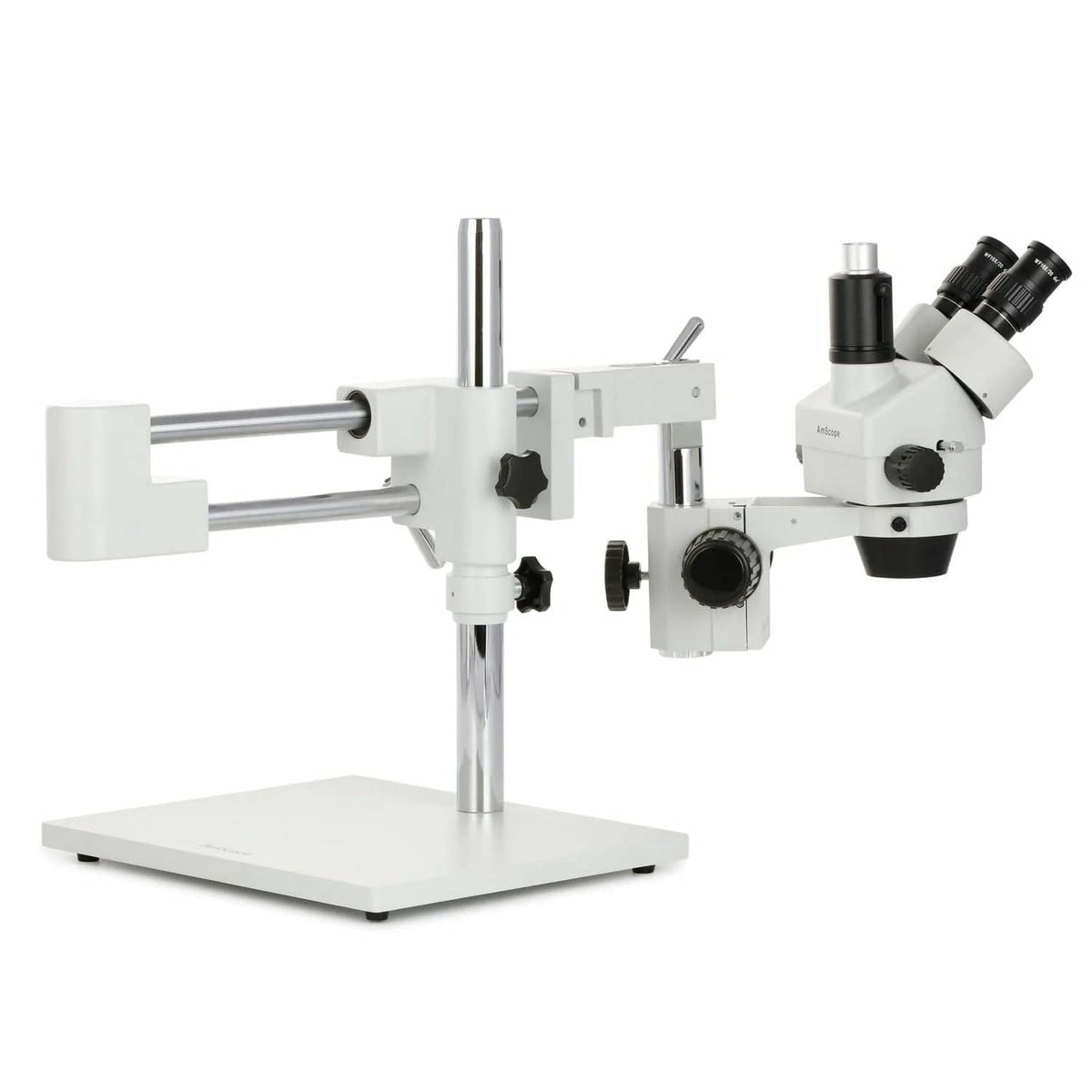AmScope SM-4TZZ-144A-18M3 Trinocular Zoom Microscope, 18MP