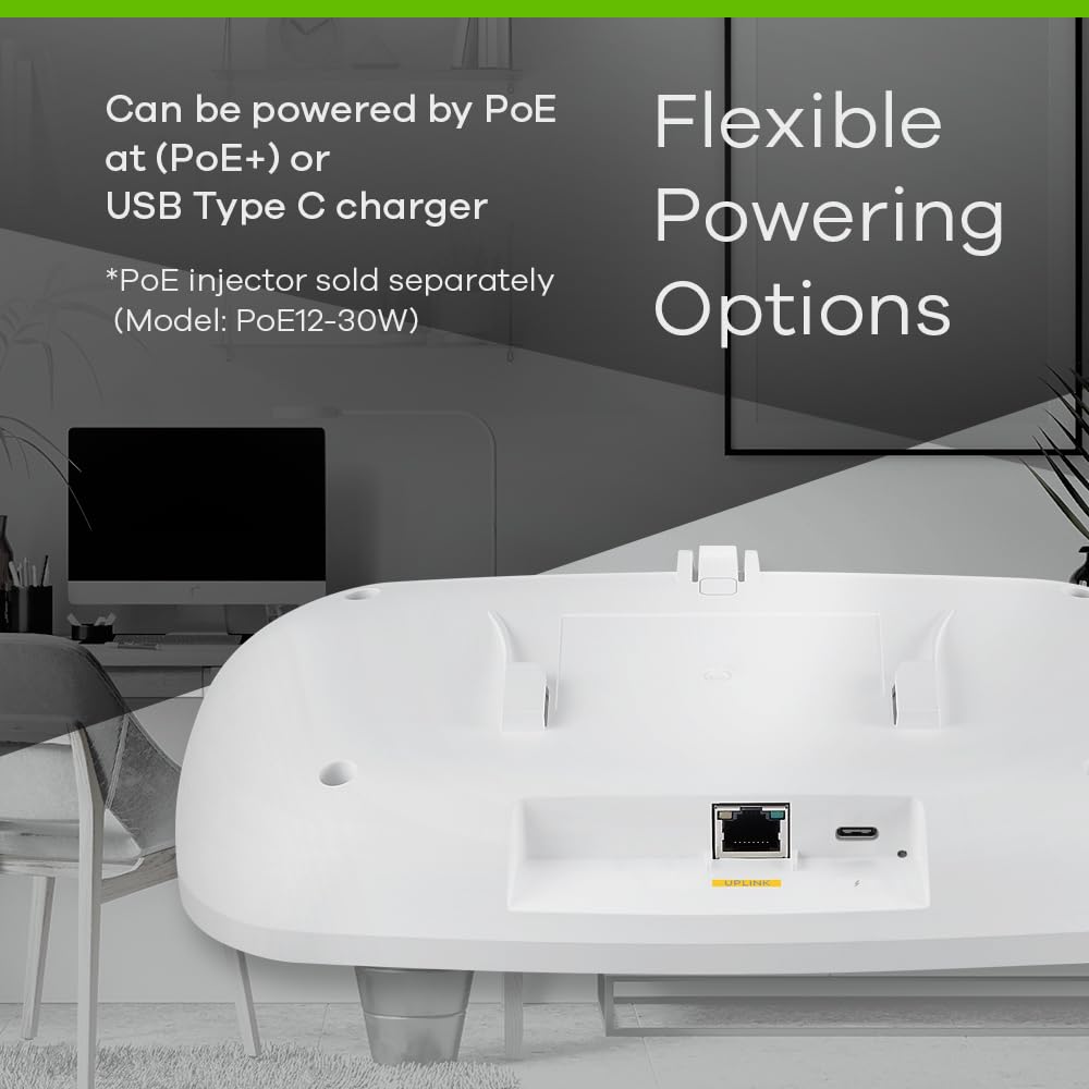 Zyxel WiFi 7 Wireless Access Point BE11000 | 2.5G | PoE+ | NWA130BE