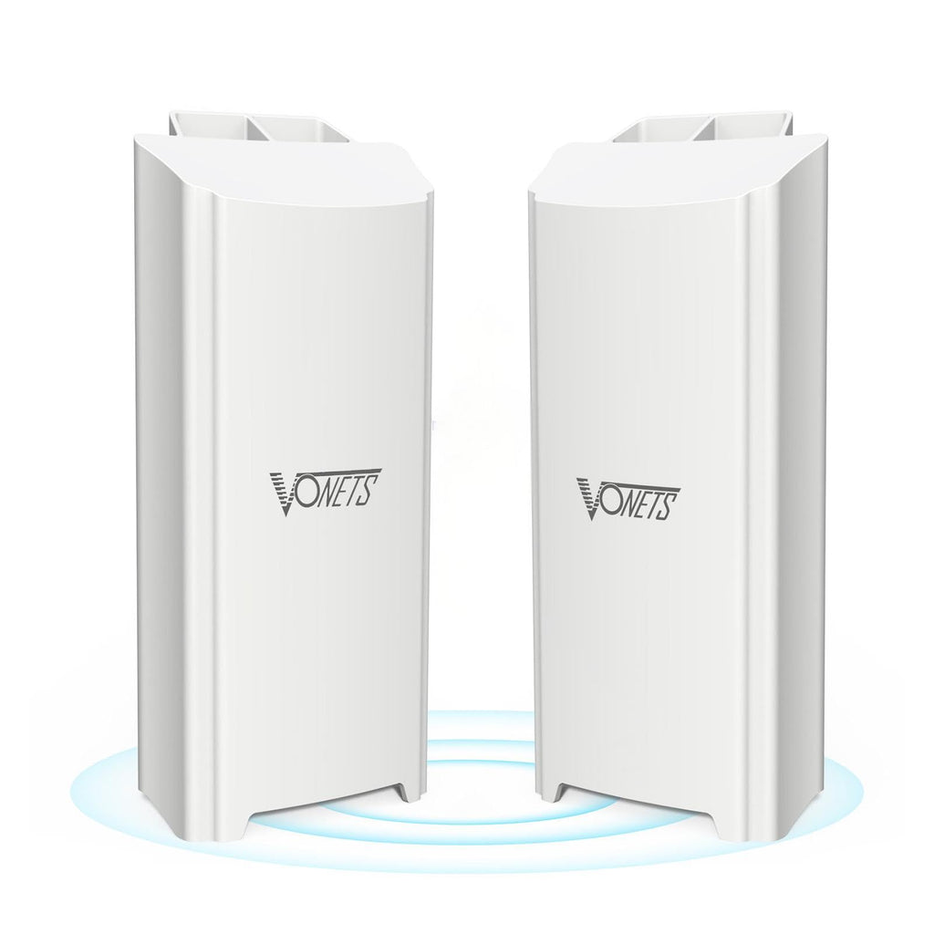 VONETS VAR1200 Industrial Gigabit Dual Band WiFi Bridge/Router 1200Mbps WiFi to Ethernet Adapter with Intelligent Fan, 3 Gigabit Port, POE, DC/USB Powered for Industrial Network Medical Device