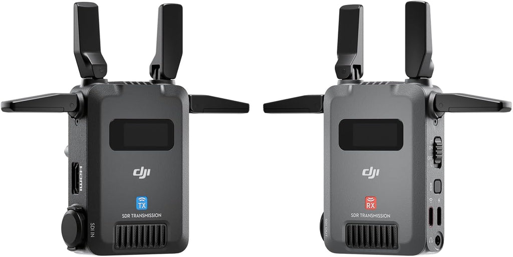 DJI SDR Transmission Combo, 3 km/10,000 ft 1080p/60fps SDR Wireless Video Transmission, Transmitter & Receiver, Stable & Anti-Interference, Wireless Video System, Strong Penetration, USB-C Monitoring