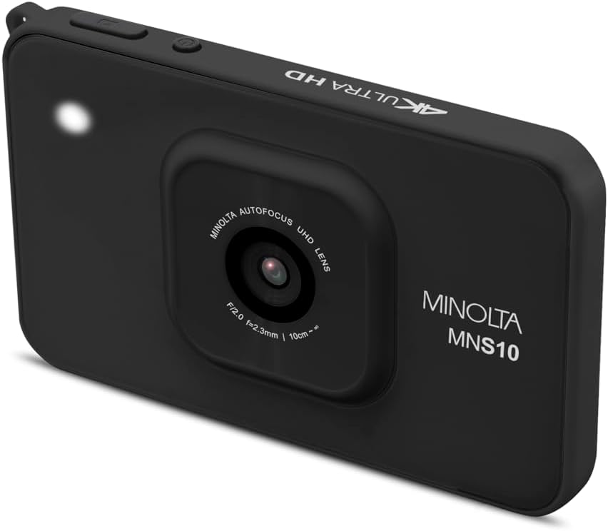 Minolta MNS10 48MP 4K Ultra HD Digital Camera - Black