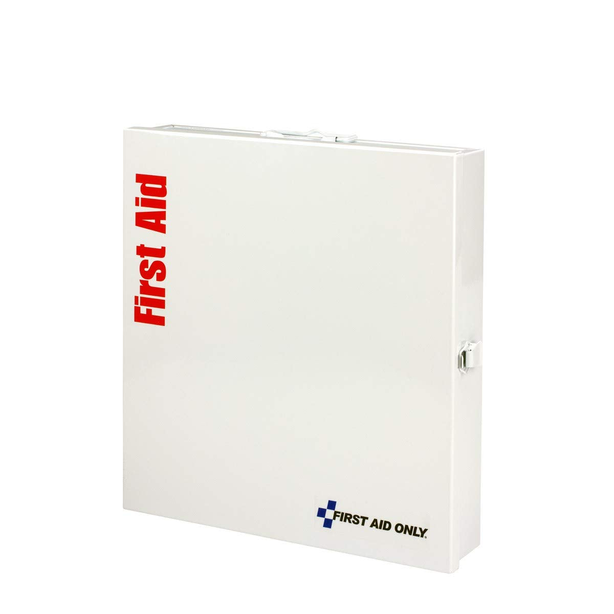 First Aid Only 746006 SmartCompliance 50-Person ANSI 2021 A and OSHA Compliant First Aid Kit for Restaurant Kitchen, Cafeteria, and Other Food Service Venues, Large Metal First Aid Cabinet