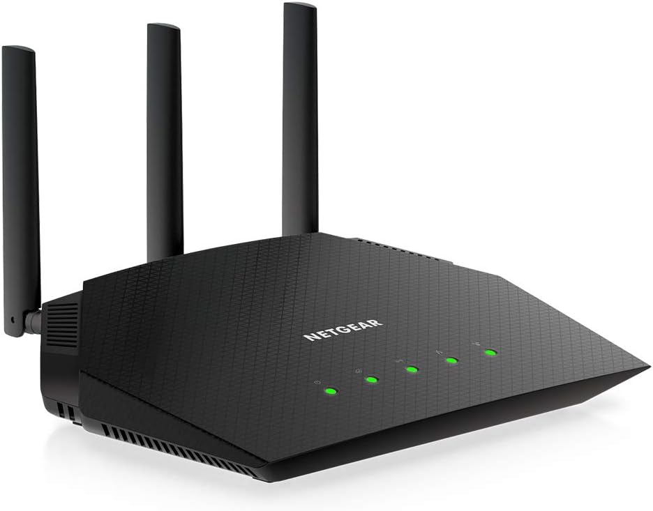 NETGEAR 4-Stream WiFi 6 Router (R6700AXS) â with 1-Year Armor Internet Security - AX1800 Wireless Speed (Up to 1.8 Gbps) | Coverage up to 1,500 sq. ft., 20+ Devices