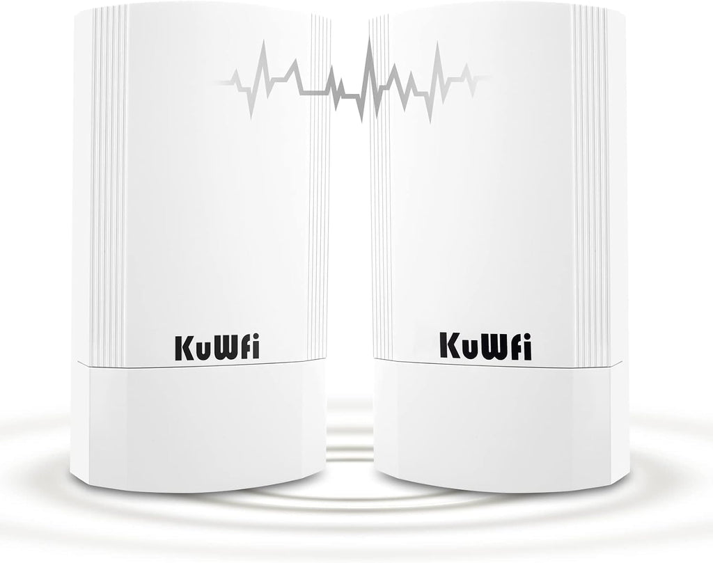KuWFi Wireless Bridge Point to Point Outdoor 3KM Long Range WiFi Bridge