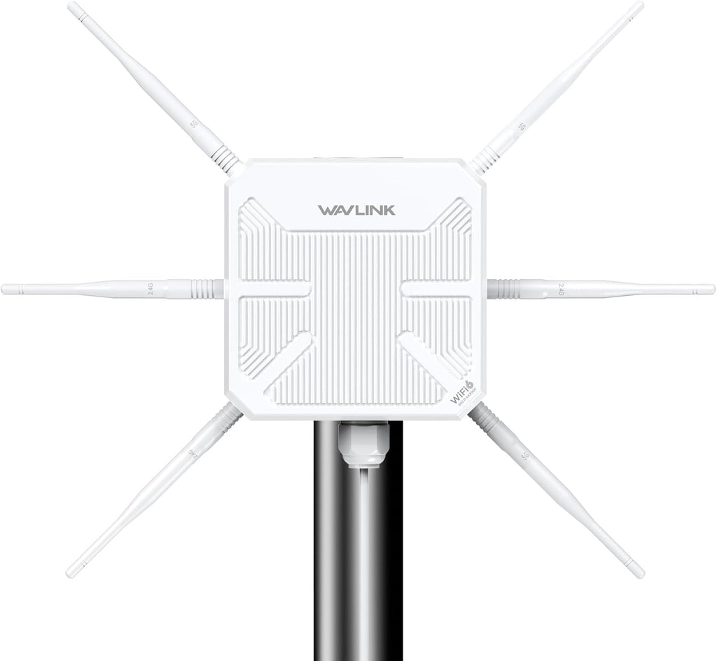 WAVLINK AX3000 Outdoor WiFi 6 Extender, Long-Range Outdoor Access Point