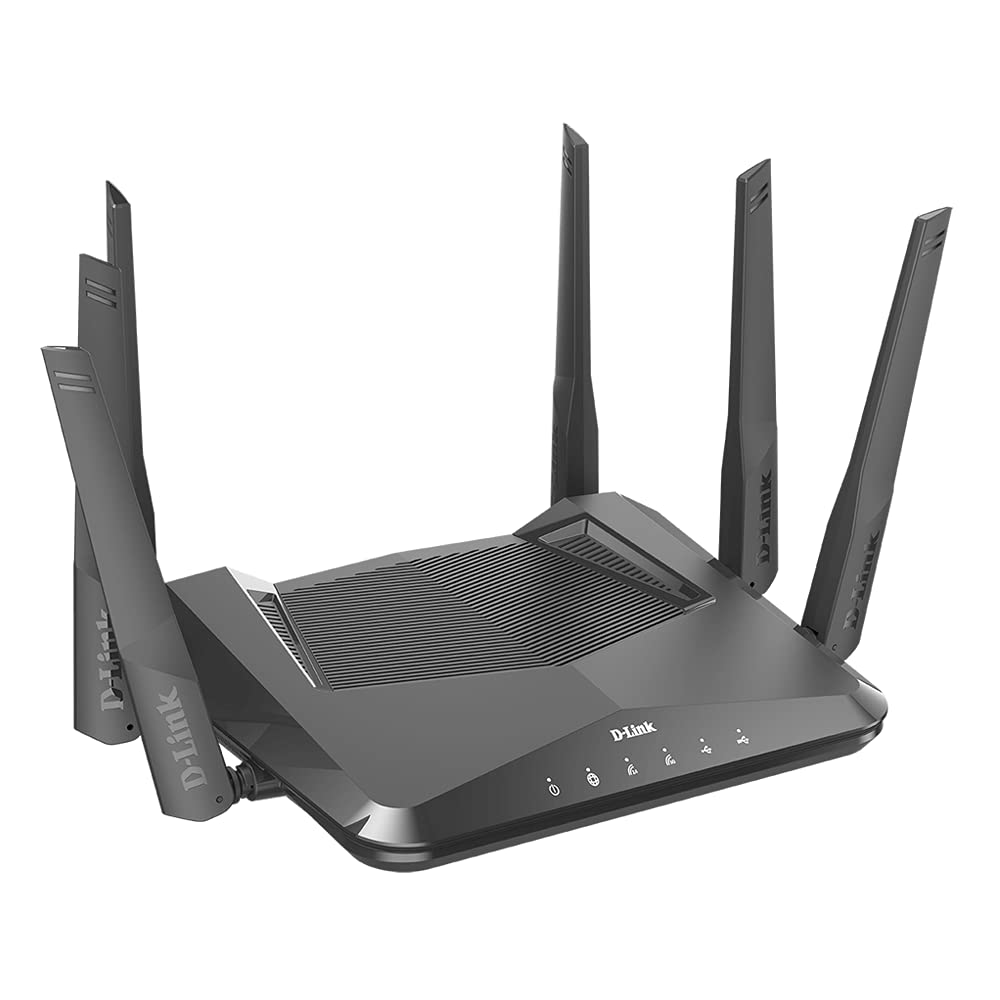 D-Link BE9500 Tri-Band Wi-Fi 7 Smart Router (R95) â Sculptured-Wing Design, 2.5 GbE, Self-Optimizing Mesh, Multi-Gig, Parental Controls, Alexa/Google Ready