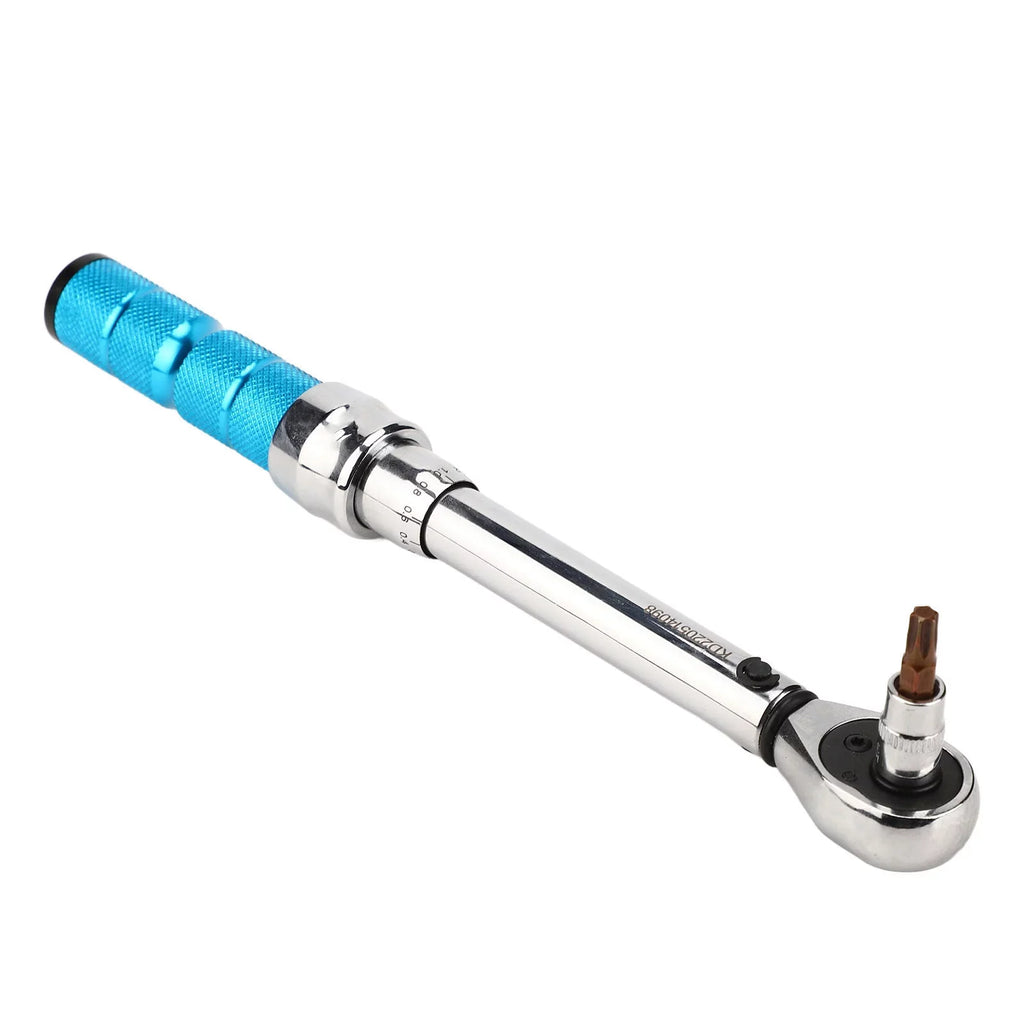 Buumin Lebycle Mountain Road Bike Torque Wrench Preset Ratchet Torque 2 To 24Nm S2 Hex Socket Tool Set