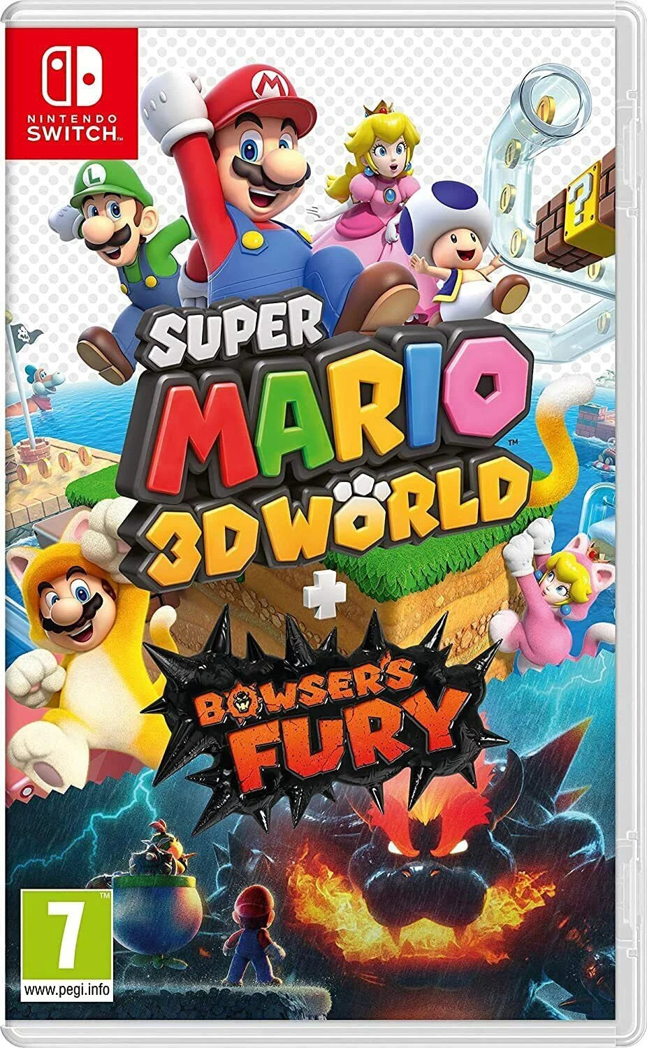 Fcatory Mario Furry New Brand 3d World Nintendo Super and Switch Sealed Bowsers