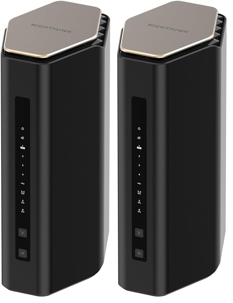 NETGEAR Nighthawk WiFi 7 Router BE17000, Up to 3,300 sq ft, 17 Gbps