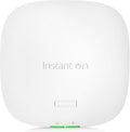 HPE Networking Instant On Access Point AP22 2x2 WiFi 6 Indoor Wireless Access Point | Long Range, Secure, Smart Mesh Support | Power Source Not Included | US Model (R4W01A),Dual-Band