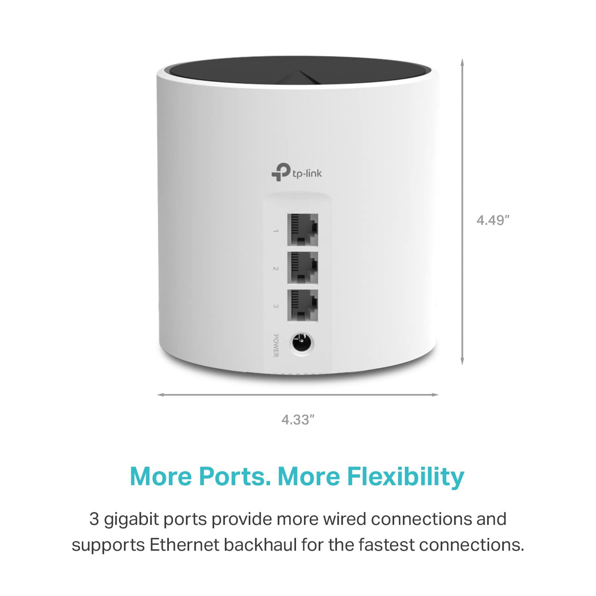 Deco 7 Dual-Band BE5000 WiFi 7 Mesh Wi-Fi System 4-Stream 5 Gbps, 240 Mhz