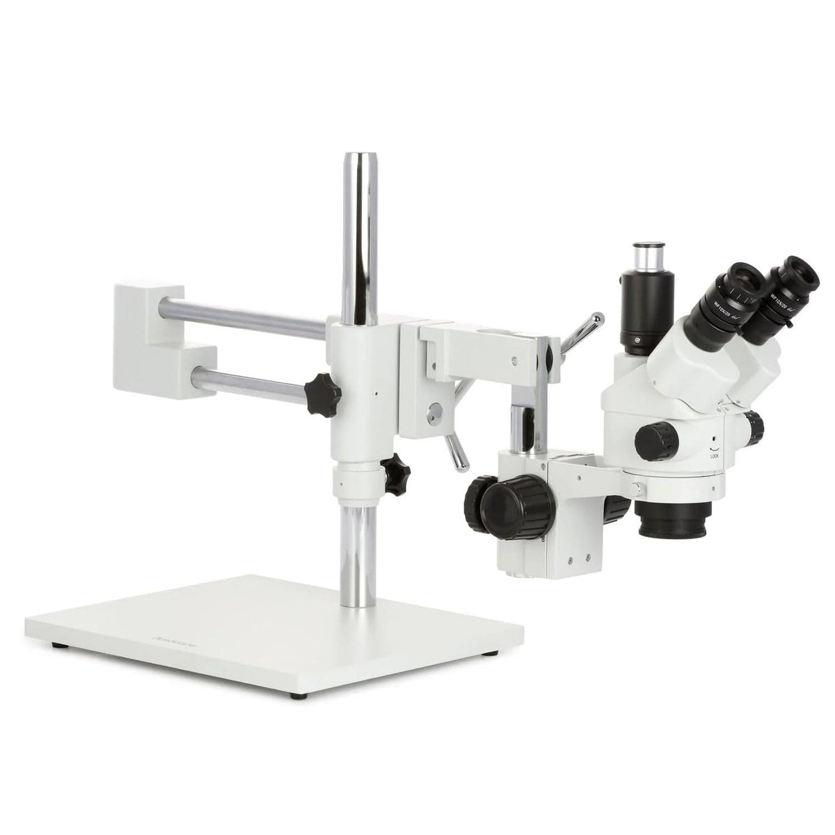 AmScope SM-4NTPX Simul-Focal Lockable Zoom Microscope, 3.5X-45X