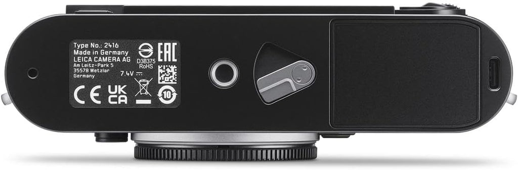 Leica M11 Monochrom Digital Rangefinder Camera, Black