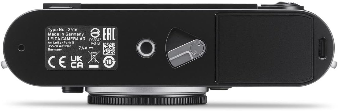Leica M11 Monochrom Digital Rangefinder Camera, Black