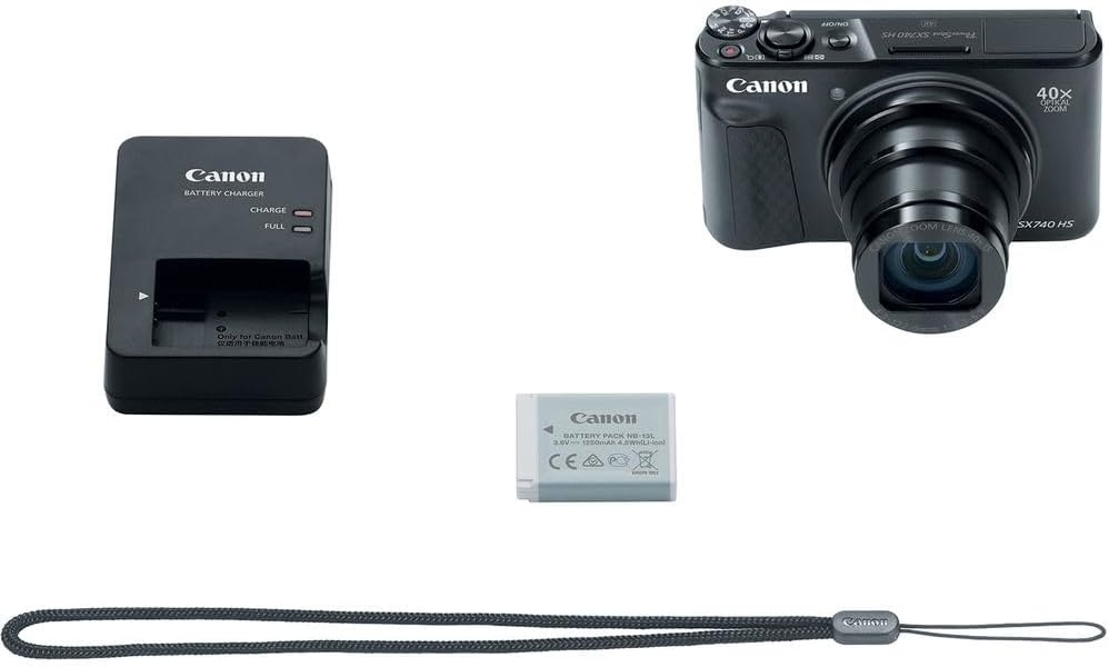 Canon PowerShot SX740 HS Digital Camera | Black