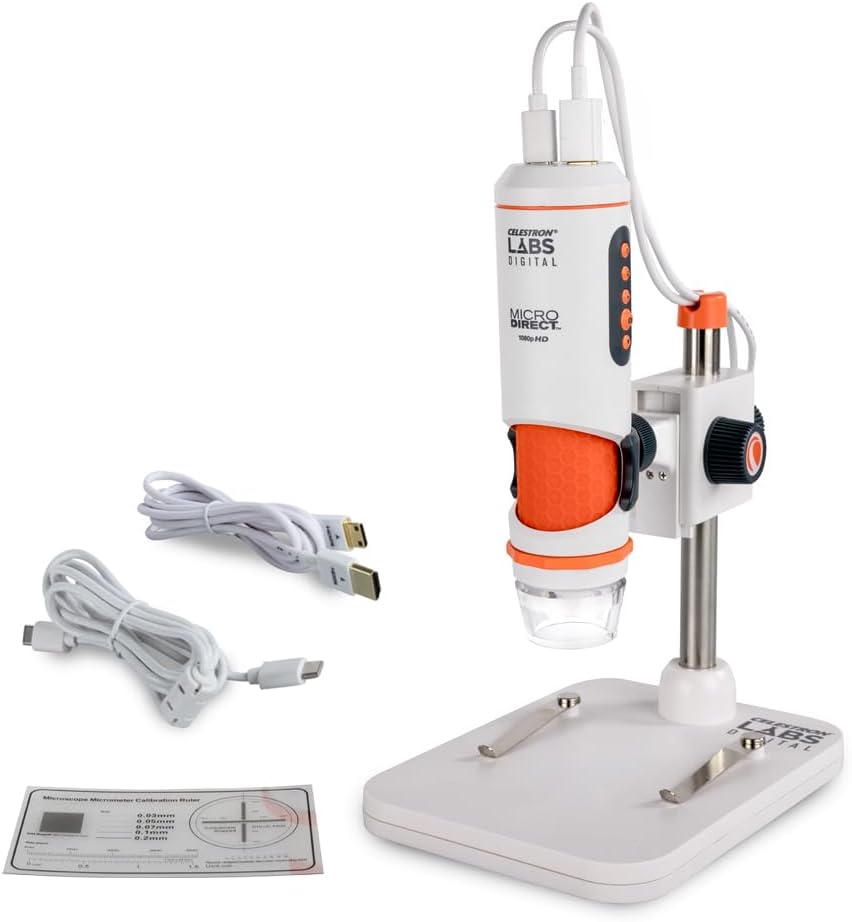 Celestron Labs Digital MicroDirect Microscope â 1080p HDMI & USB-C Output