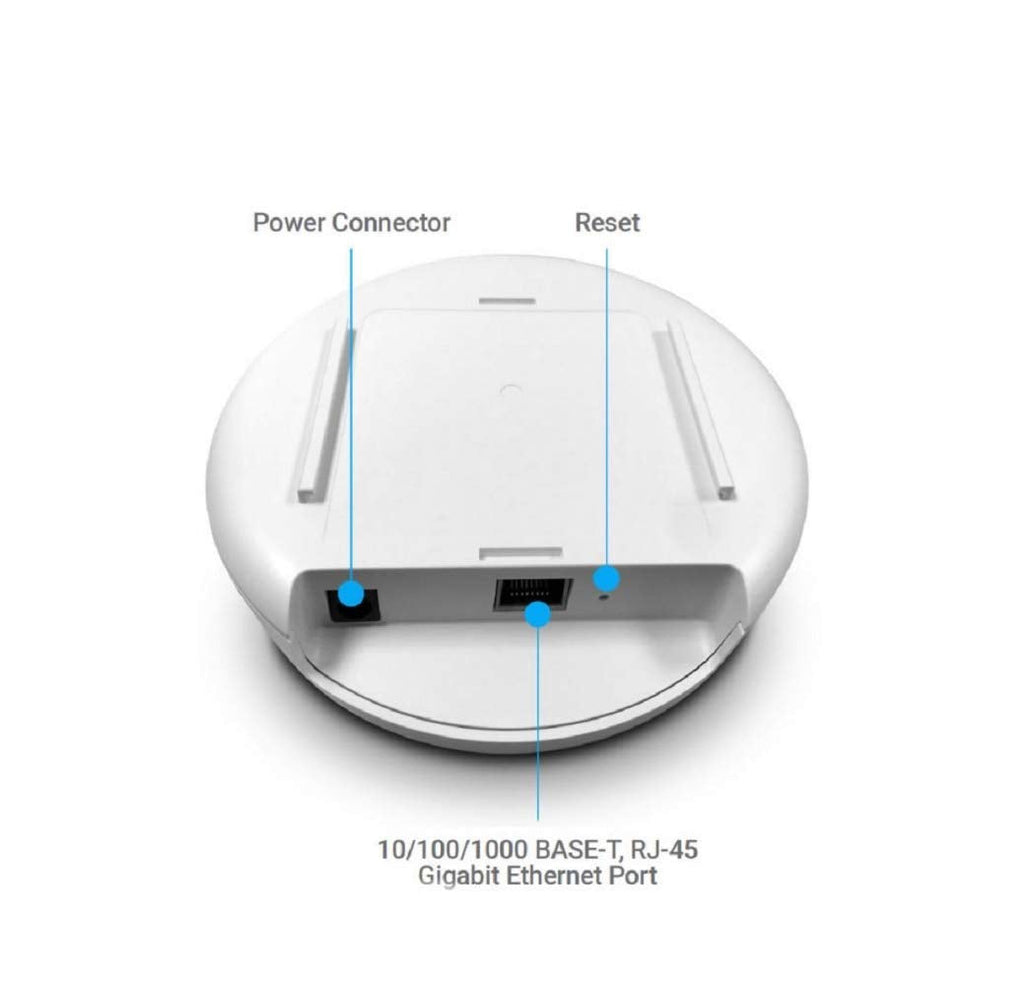 EnGenius Wireless AP 4X4 Wi-Fi 6 Dual Band AX3600 | 2.5Gbe PoE+ | Cloud & App & OnPrem Control Options | WPA3, MU-MIMO, Mesh & Seamless Roaming - EWS276-FIT