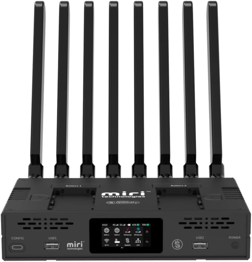 Miri X510 Dual Cellular Bonding Router w/90 Day Speedify License