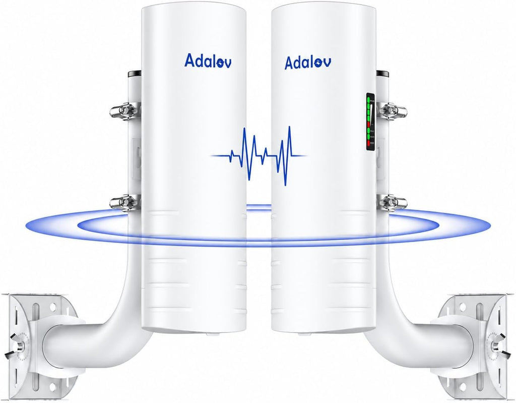 AdaLov CPE361 5KM Outdoor Wireless Bridge 5.8GHz Gigabit Network Extension
