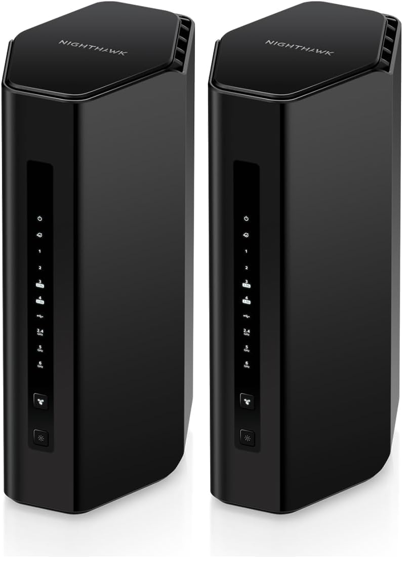NETGEAR Nighthawk WiFi 7 Router RS100, Up to 2,000 sq ft, 3.6 Gbps