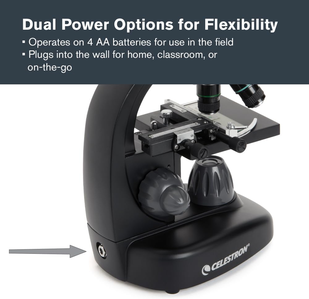 Celestron TetraView LCD Digital Microscope with 180Â° Swivel Screen