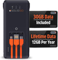 Solis Go, Mobile WiFi Hotspot & Powerbank with 1GB/Monthly + 30GB Data