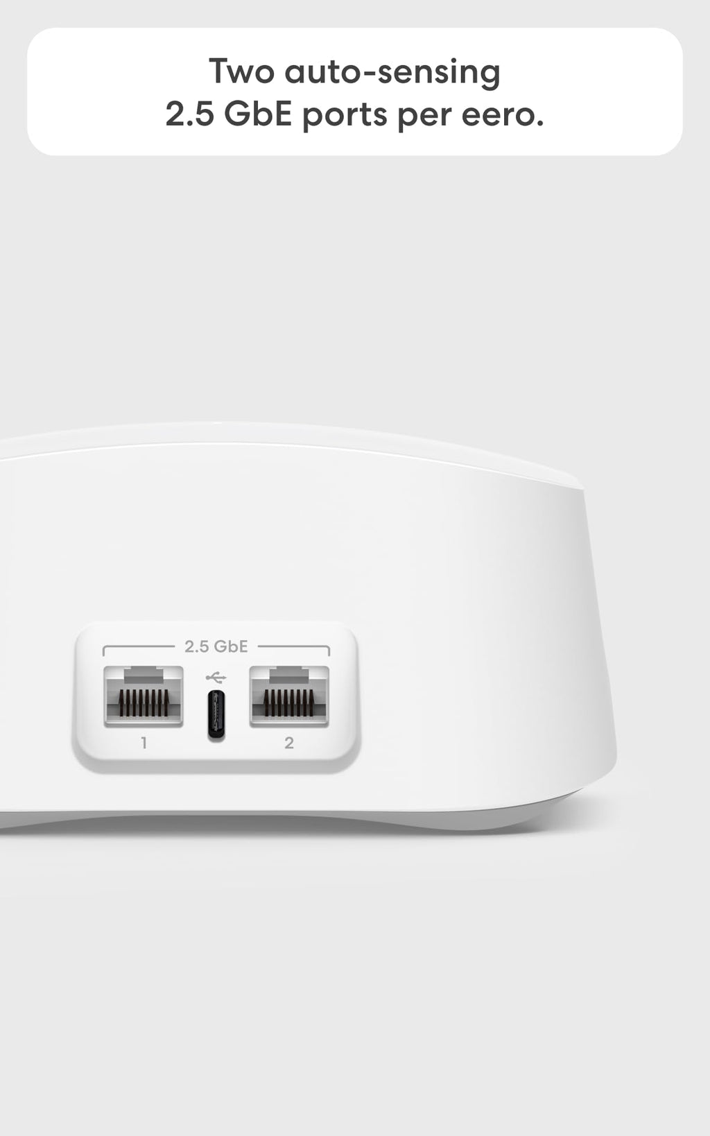 Amazon eero 7 dual-band mesh Wi-Fi 7 router (newest model) - Supports internet plans up to 2.5 Gbps, Coverage up to 2,000 sq. ft., 1-pack