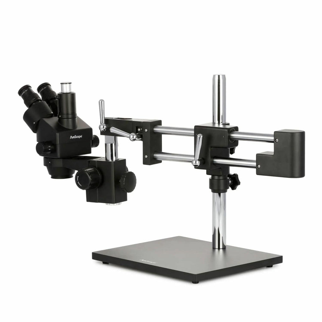 AmScope SM-4TZZ-144A-18M3 Trinocular Zoom Microscope, 18MP