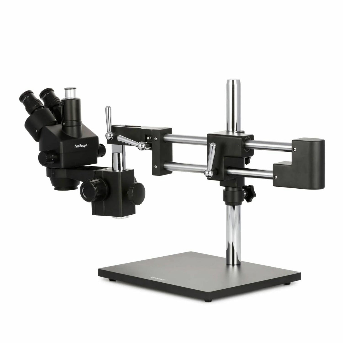 AmScope SM-4TZZ-144A-18M3 Trinocular Zoom Microscope, 18MP