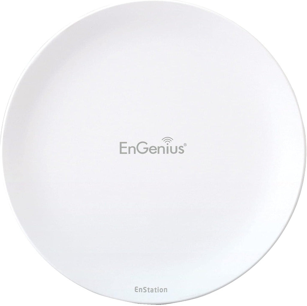 EnGenius Technologies Wi-Fi 5 Outdoor AC867 5Ghz Wireless Access Point/Client Bridge, Long Range, PTP/PTMP, IP55, 26dBm Transmit Power with 19dBi Directional Antennas, GigE Port (EnStation5-AC)