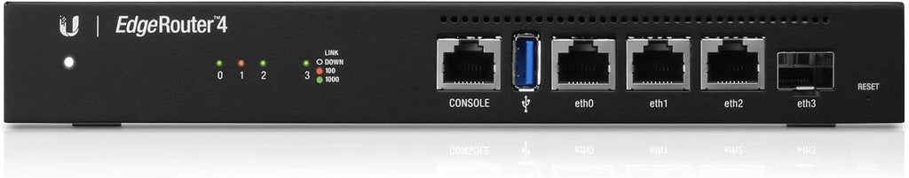 Ubiquiti Networks Edgerouter 4 Ethernet Lan Black Wired Router