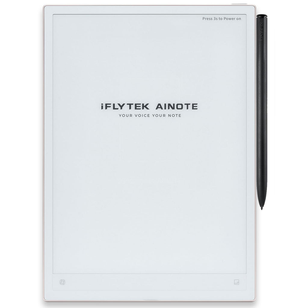 iflytek AINOTE 2 Bundle Blue,10.65" E-Ink Tablet for Meetings,4.2mm Ultrathin AI Paper Tablet Powered by ChatGPT,Support Voice-to-Text,Handwriting Conversion,18-Language Transcription for Work/Study