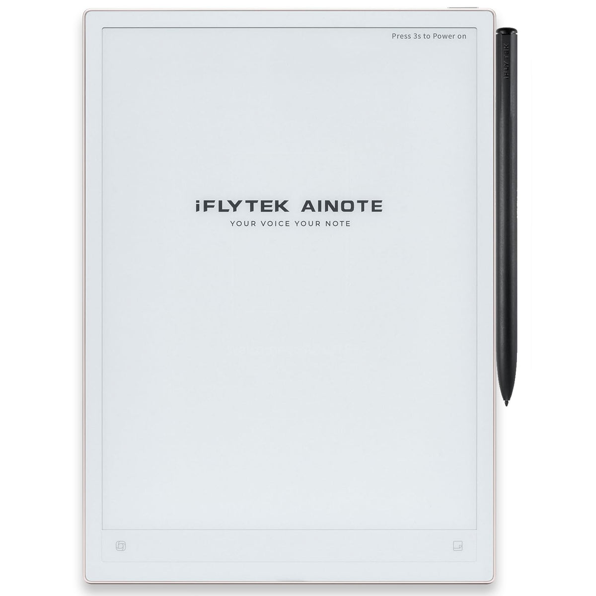 iflytek AINOTE 2 Bundle Blue,10.65" E-Ink Tablet for Meetings,4.2mm Ultrathin AI Paper Tablet Powered by ChatGPT,Support Voice-to-Text,Handwriting Conversion,18-Language Transcription for Work/Study