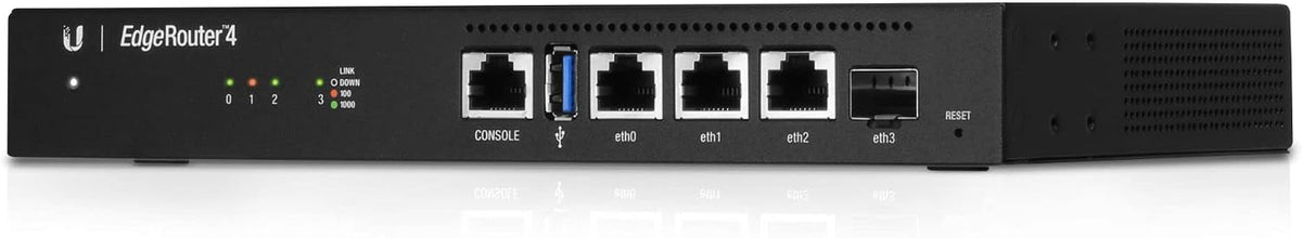 Ubiquiti Networks Edgerouter 4 Ethernet Lan Black Wired Router