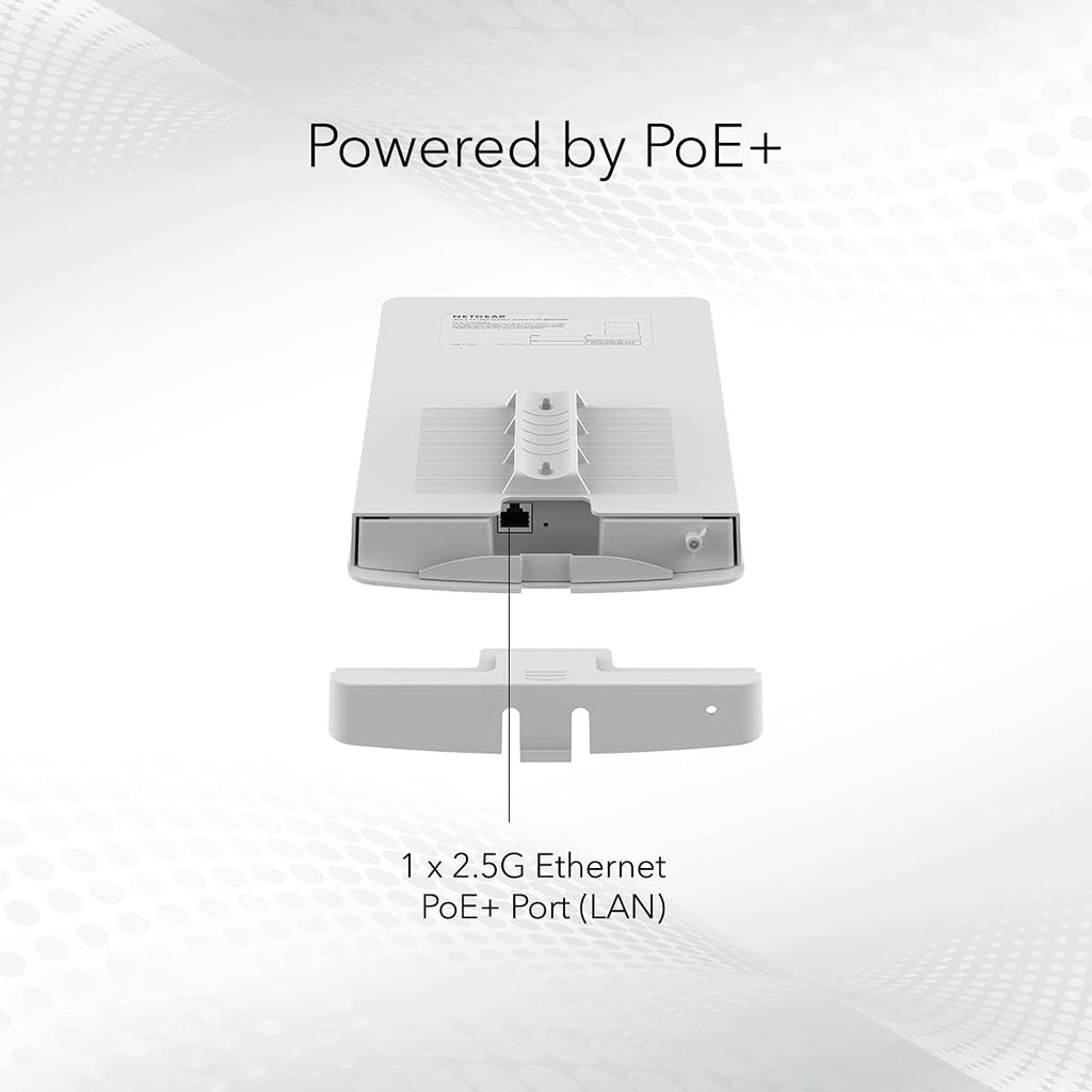 NETGEAR WiFi 6 Wireless Outdoor Access Point (WAX610Y)