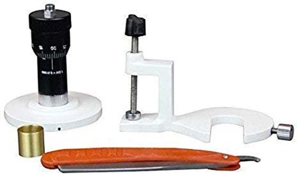 Hand & Table Plant Microtome with PlanoConcave Knife Clamp