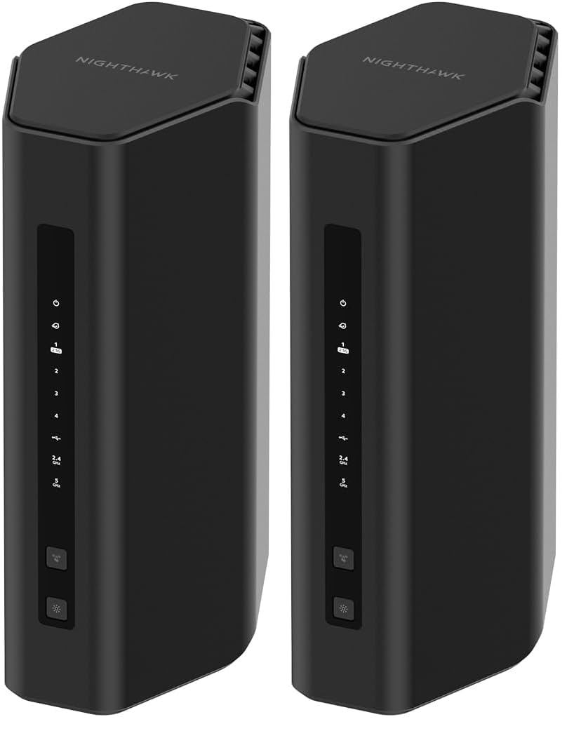 NETGEAR Nighthawk WiFi 7 Router BE17000, Up to 3,300 sq ft, 17 Gbps
