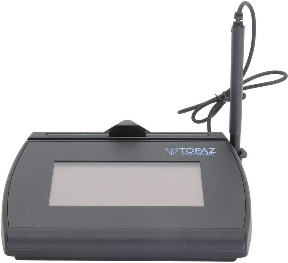 Topaz T-LBK755-BHSB-R SignatureGem LCD 4x3 Signature Capture Pad (Renewed)