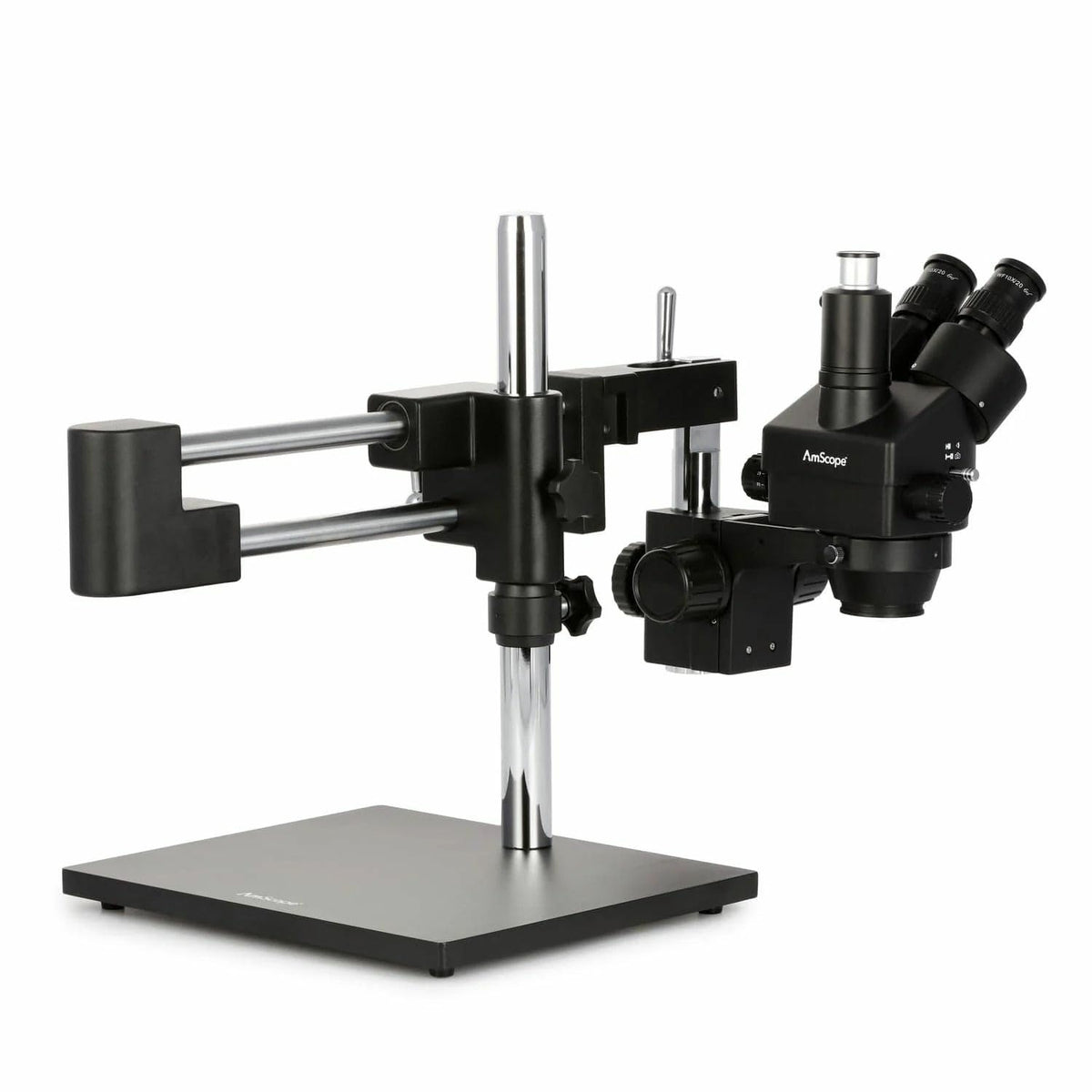 AmScope SM-4TZZ-144A-18M3 Trinocular Zoom Microscope, 18MP