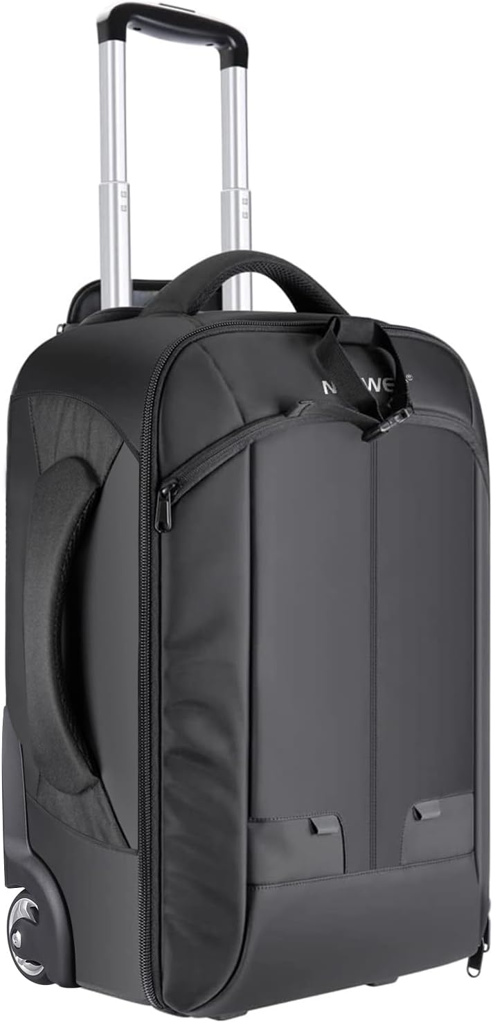 NEEWER Convertible Rolling Camera Backpack for SLR/DSLR and Accessories
