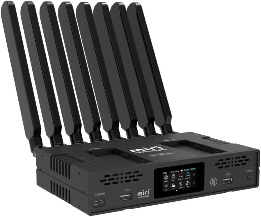 Miri X510 Dual Cellular Bonding Router w/90 Day Speedify License