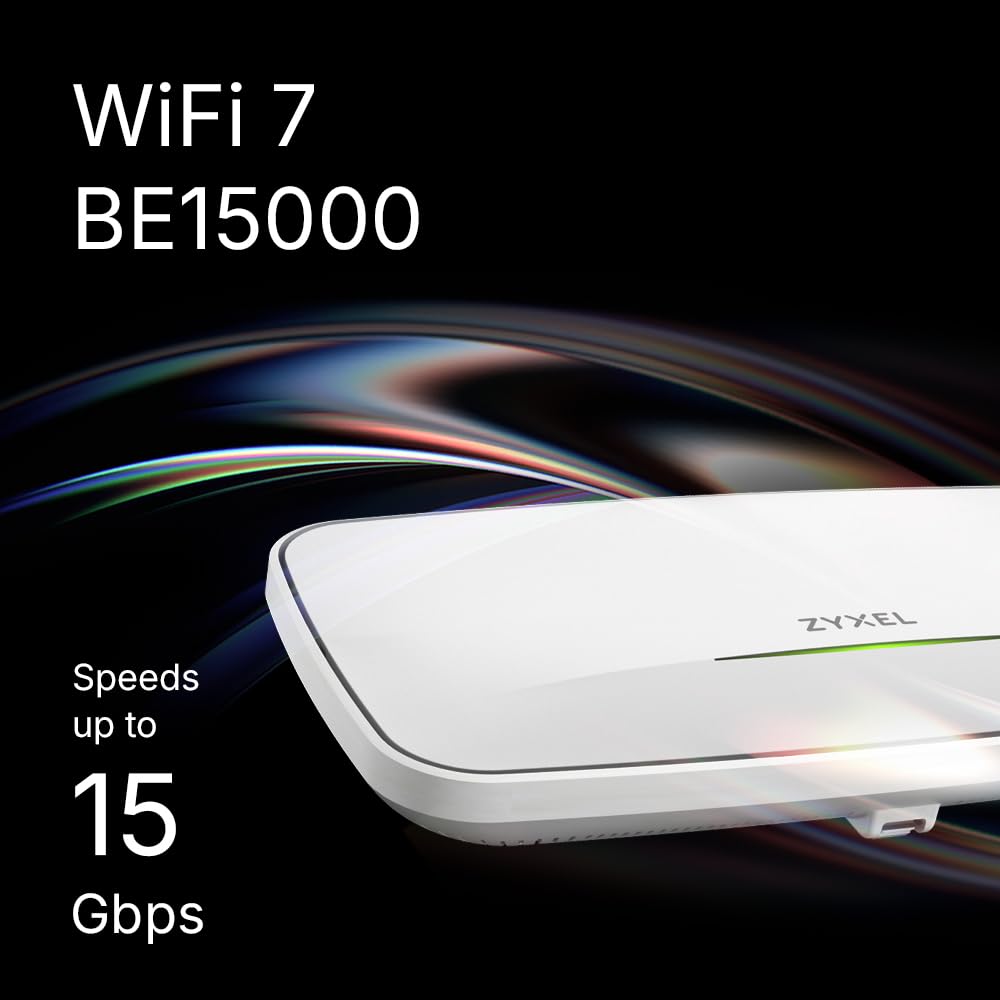 Zyxel WiFi 7 Wireless Access Point BE11000 | 2.5G | PoE+ | NWA130BE