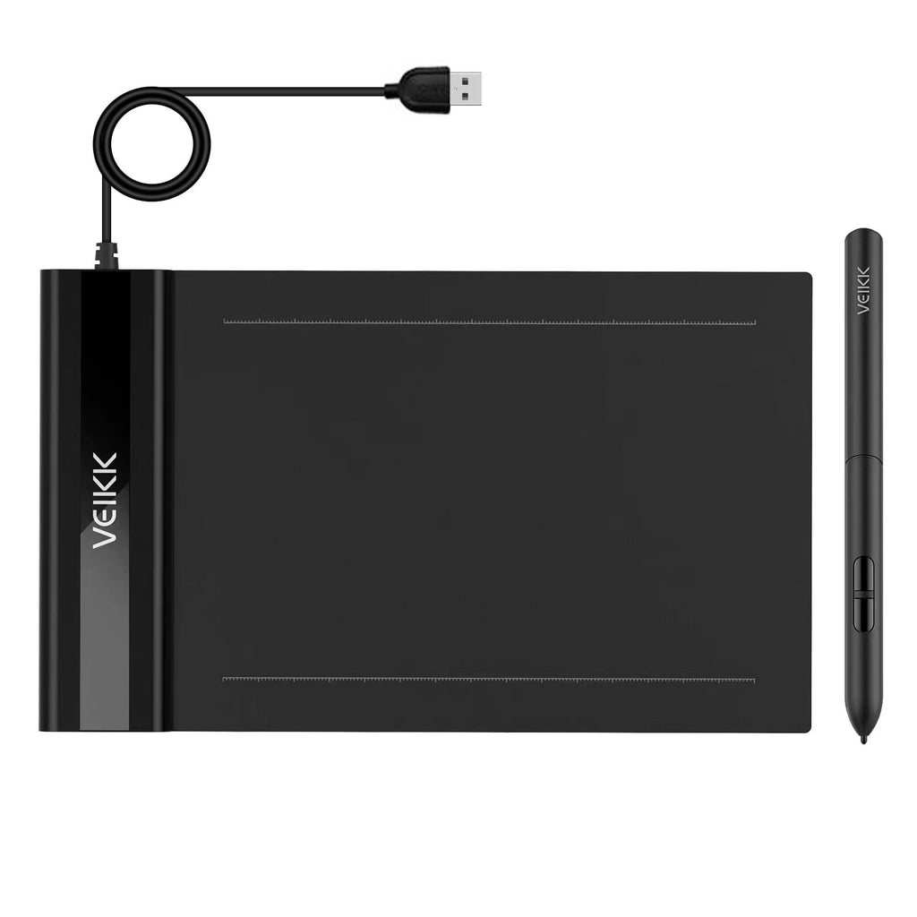 VEIKK VK430 Drawing Tablet 4x3 inch OSU Tablet,8192 Levels Pen Pressure