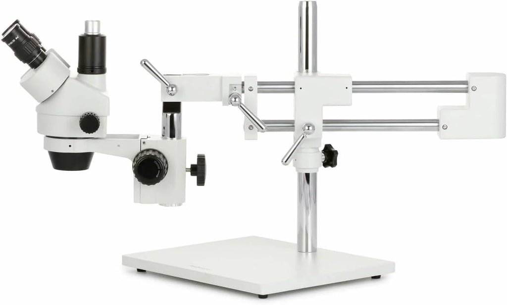 AmScope SM-4TZZ-144A-18M3 Trinocular Zoom Microscope, 18MP